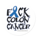 Fuck Colon Cancer stickers