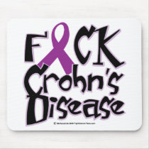 Fuck Crohn's Disease Mouse Pad