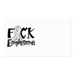 Fuck Emphysema business cards
