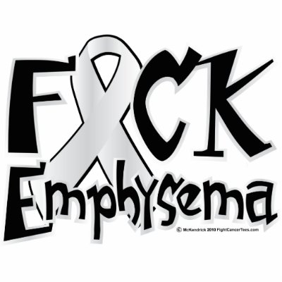 Fuck Emphysema Photo Sculptures by fightcancertees