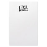 Fuck Emphysema stationery