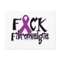 Fuck Fibromyalgia Postcard