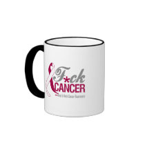 Fuck Head and Neck Cancer Coffee Mugs