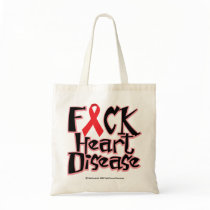 Fuck Heart Disease Canvas Bag