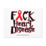 Fuck Heart Disease Postcards