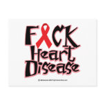 Fuck Heart Disease postcards