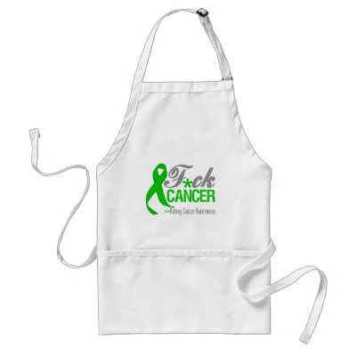 Fuck Kidney Cancer Aprons by cancerapparel