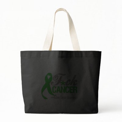 Fuck Kidney Cancer Canvas Bags by cancerapparel