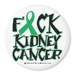 Fuck Kidney Cancer Fridge Magnets