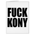 Fuck Kony Card