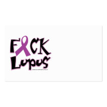 Fuck Lupus Business Card Templates