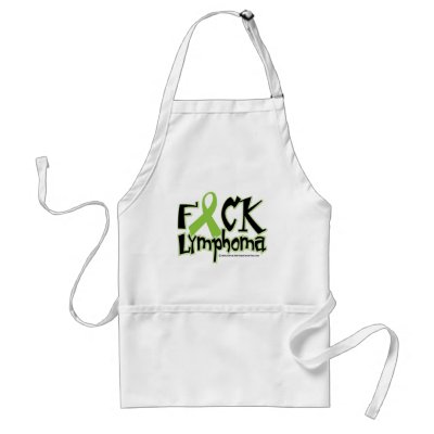 Fuck Lymphoma Aprons by fightcancertees