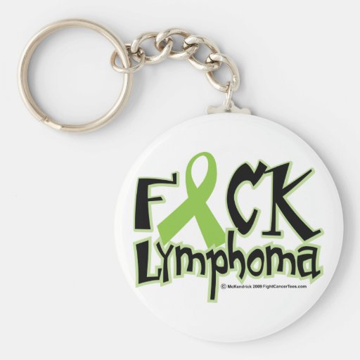 Fuck Lymphoma Keychain