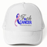 Fuck Male Breast Cancer Trucker Hats