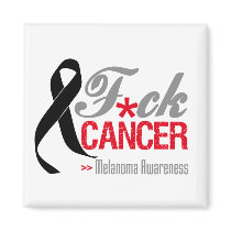 Fuck Melanoma Magnet