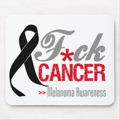 Fuck Melanoma Mouse Pads by cancerapparel