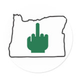 fuck oregon stickers