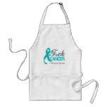 Fuck Ovarian Cancer aprons