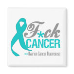 Fuck Ovarian Cancer magnets