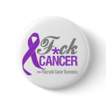 Fuck Pancreatic Cancer buttons