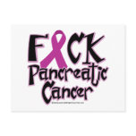 Fuck Pancreatic Cancer Postcard