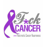Fuck Pancreatic Cancer t-shirts