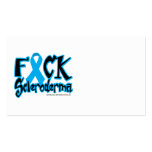 Fuck Scleroderma business cards