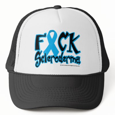 Fuck Scleroderma Hats by fightcancertees