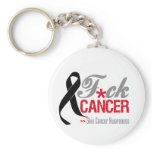 Fuck Skin Cancer keychains