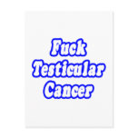 Fuck Testicular Cancer