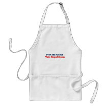 Fuck the planet - Vote Republican Aprons