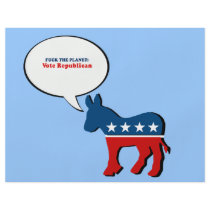 Fuck the planet - Vote Republican Flyers