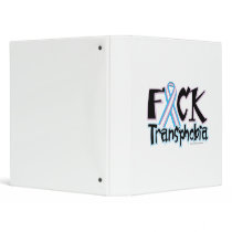 Fuck Transphobia Vinyl Binder