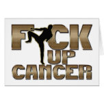 Fuck Up Cancer Fighter Cards