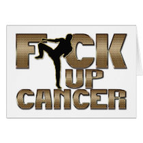 Fuck Up Cancer Fighter Cards