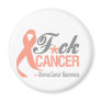 Fuck Uterine Cancer Refrigerator Magnet