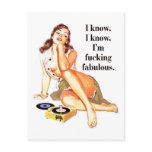 Fucking Fabulous Post Cards