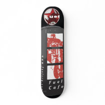 fuel cafe gas pump sk8 skateboard decks