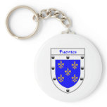 Fuentes Coat of Arms/Family Crest Keychains