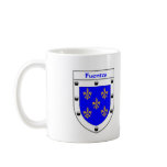 Fuentes Coat of Arms/Family Crest Coffee Mug