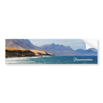 Fuerteventura, painting effect bumper sticker