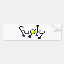 Fugly Sports Bumper Sticker