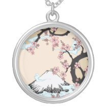 Fuji and Sakura - Japanese Design Custom Jewelry