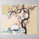 Fuji and Sakura Print