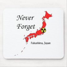 Fukushima, Japan Nuclear Disaster Mouse Pads