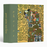Fulfilment (The Embrace) by Gustav Klimt Binder