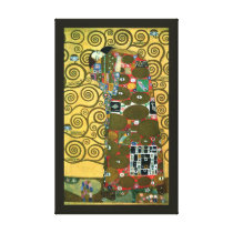 Fulfilment (The Embrace) by Gustav Klimt