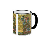 Fulfilment (The Embrace) by Gustav Klimt Mugs