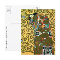 Fulfilment (The Embrace) by Gustav Klimt