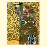 Fulfilment (The Embrace) by Gustav Klimt postcards